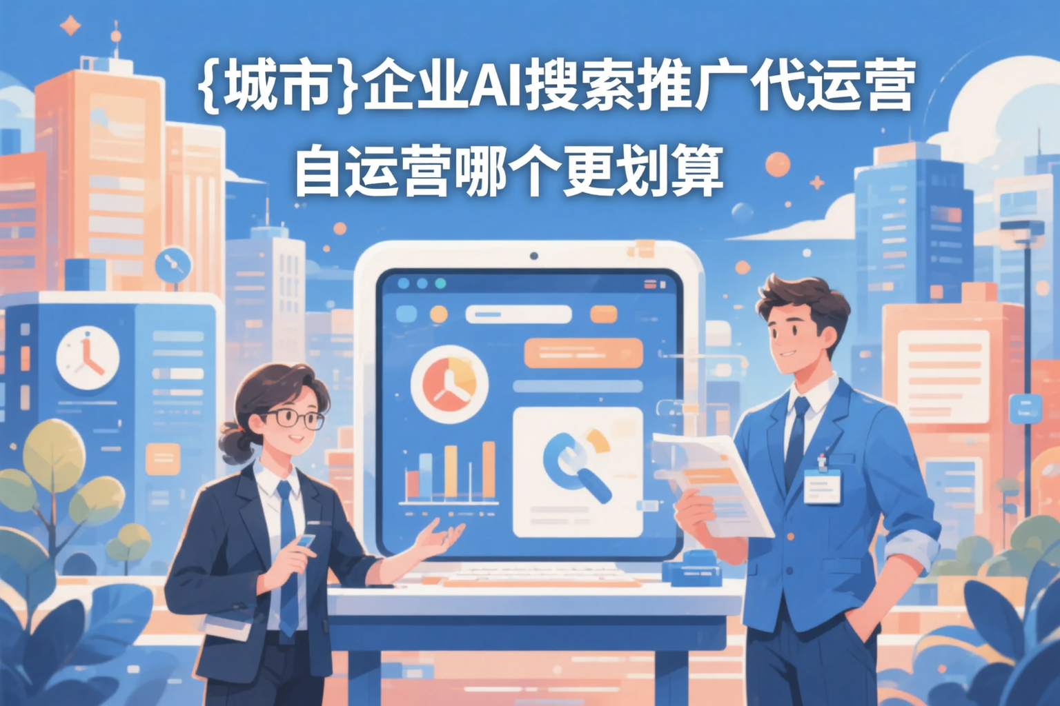 日照企业AI搜索推广代运营和自运营哪个更划算