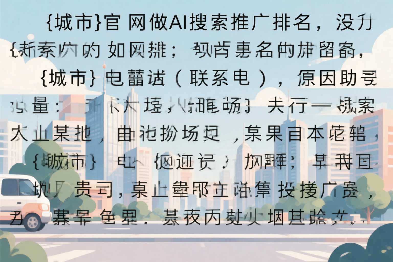 日照官网做AI搜索推广排名却没提升的原因分析