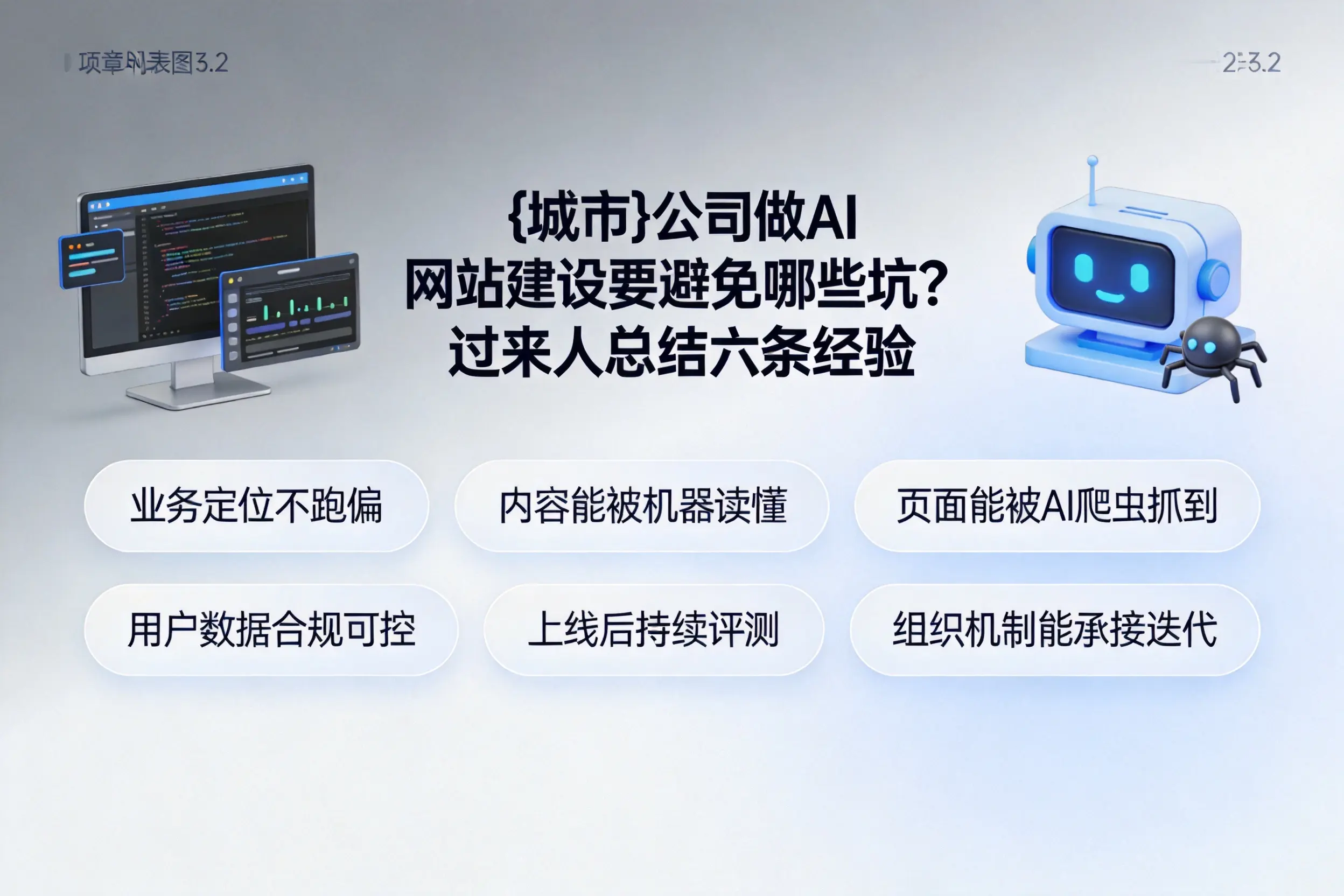 日照公司做AI网站建设要避免哪些坑?过来人总结六条经验