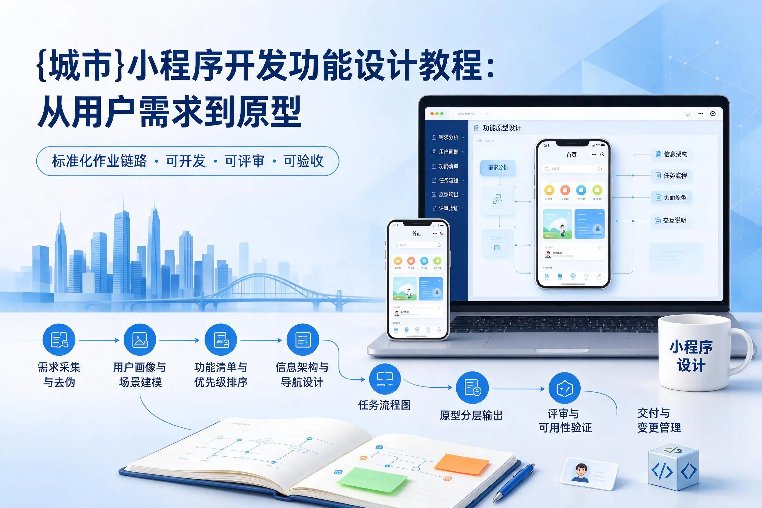 日照小程序开发功能设计教程：从用户需求到原型