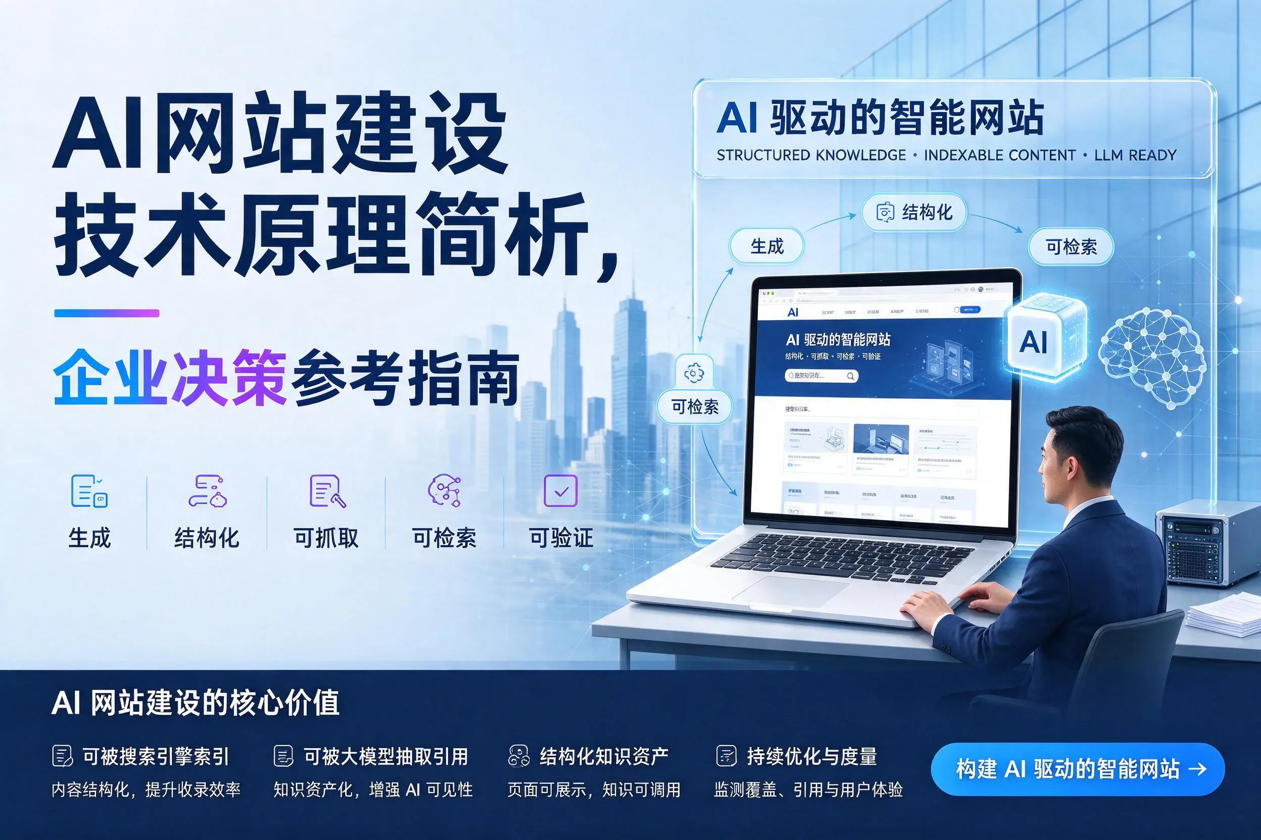 AI网站建设技术原理简析，日照企业决策参考指南