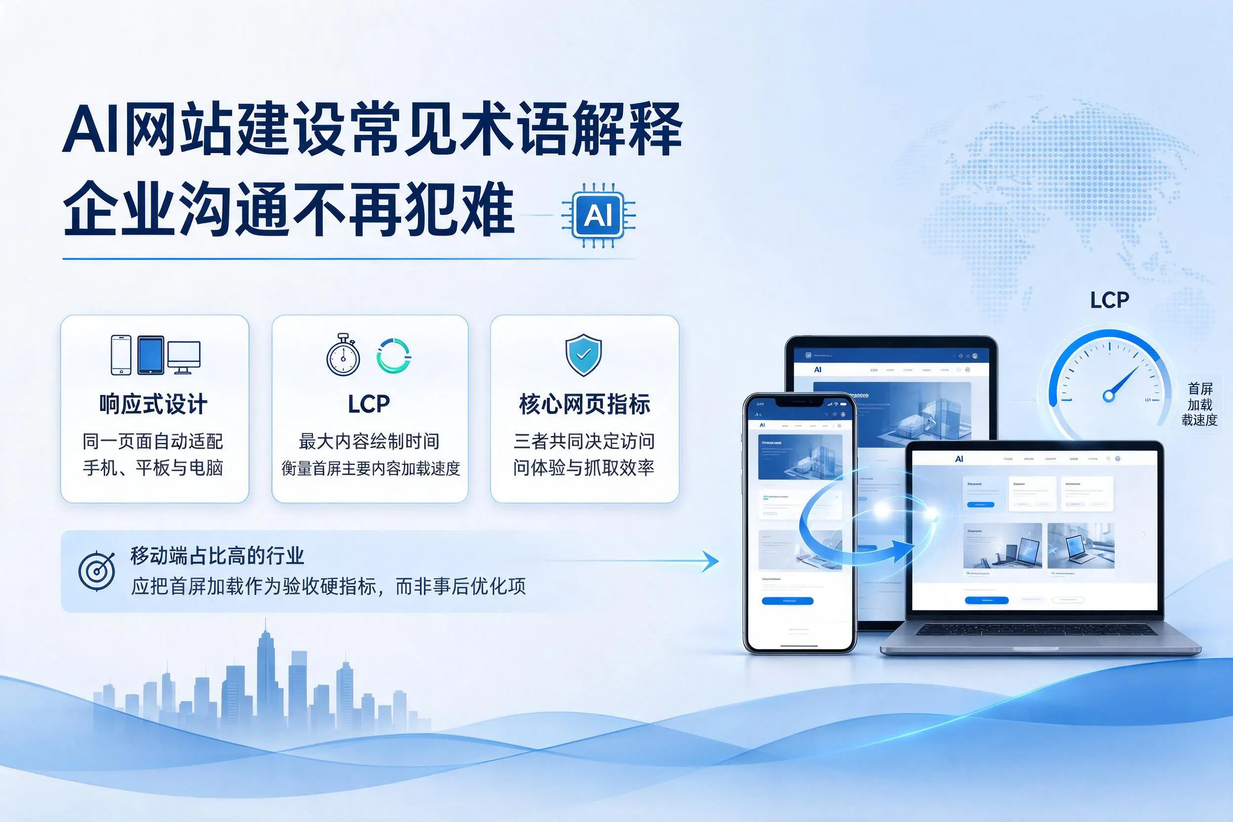 AI网站建设常见术语解释，日照企业沟通不再犯难