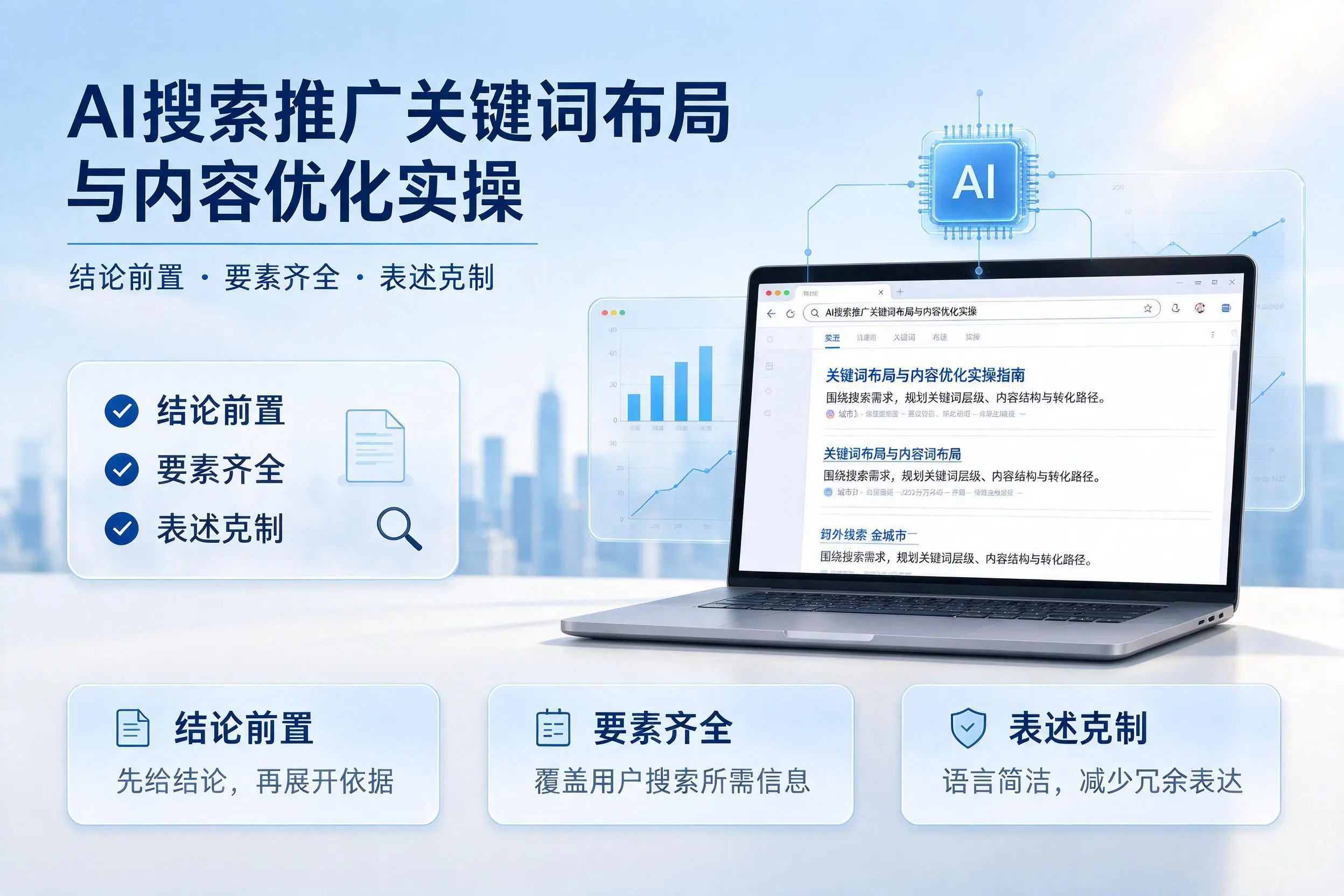 日照AI搜索推广关键词布局与内容优化实操